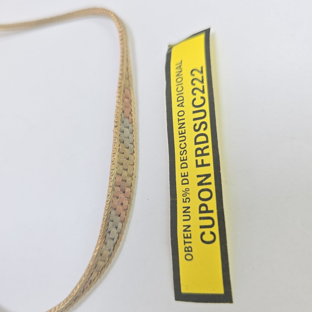 GARGANTILLA ORO 10 K 18.3 GRMS (SEMINUEVO)