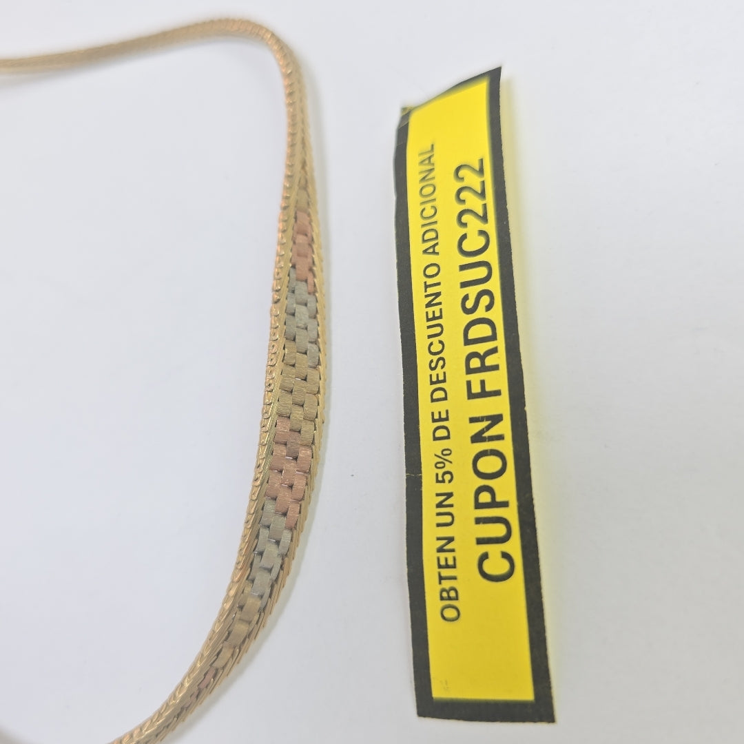 GARGANTILLA ORO 10 K 18.3 GRMS (SEMINUEVO)