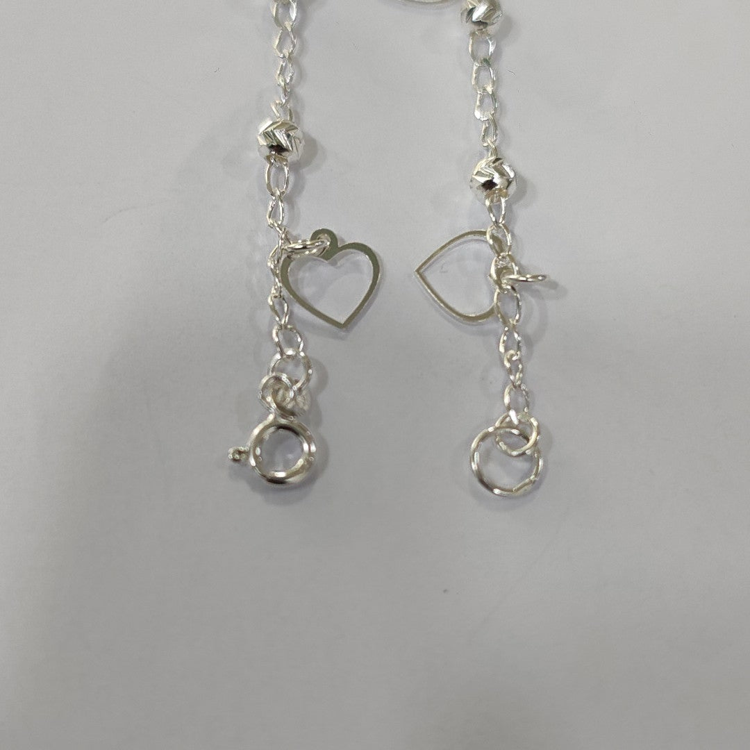 PULSERA TEJIDO ESPECIAL PLATA .925 18 CM 2.7 GR (NUEVO)