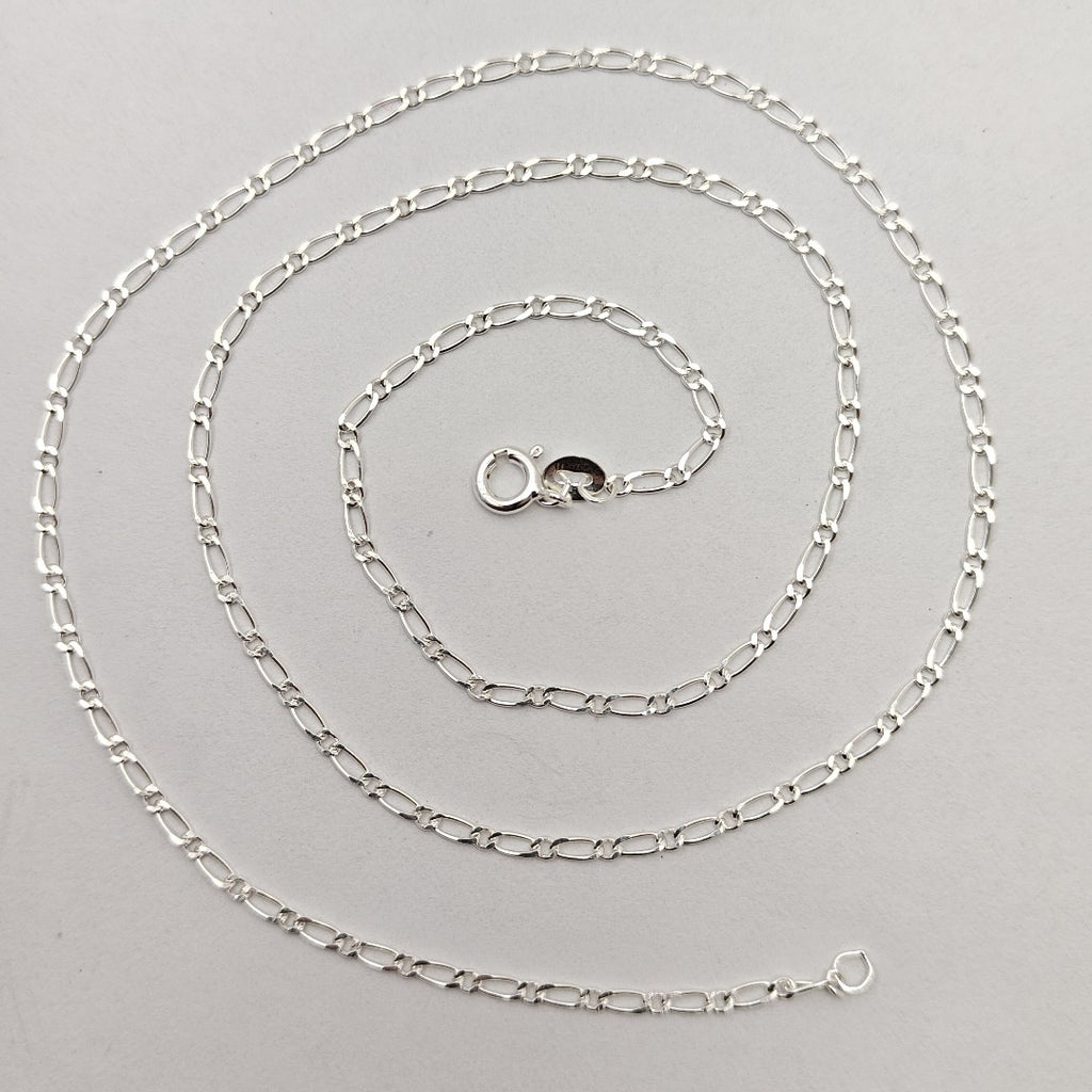 CADENA TEJIDO 1X1 PLATA .925 55 CM 3.3 GR (NUEVO)
