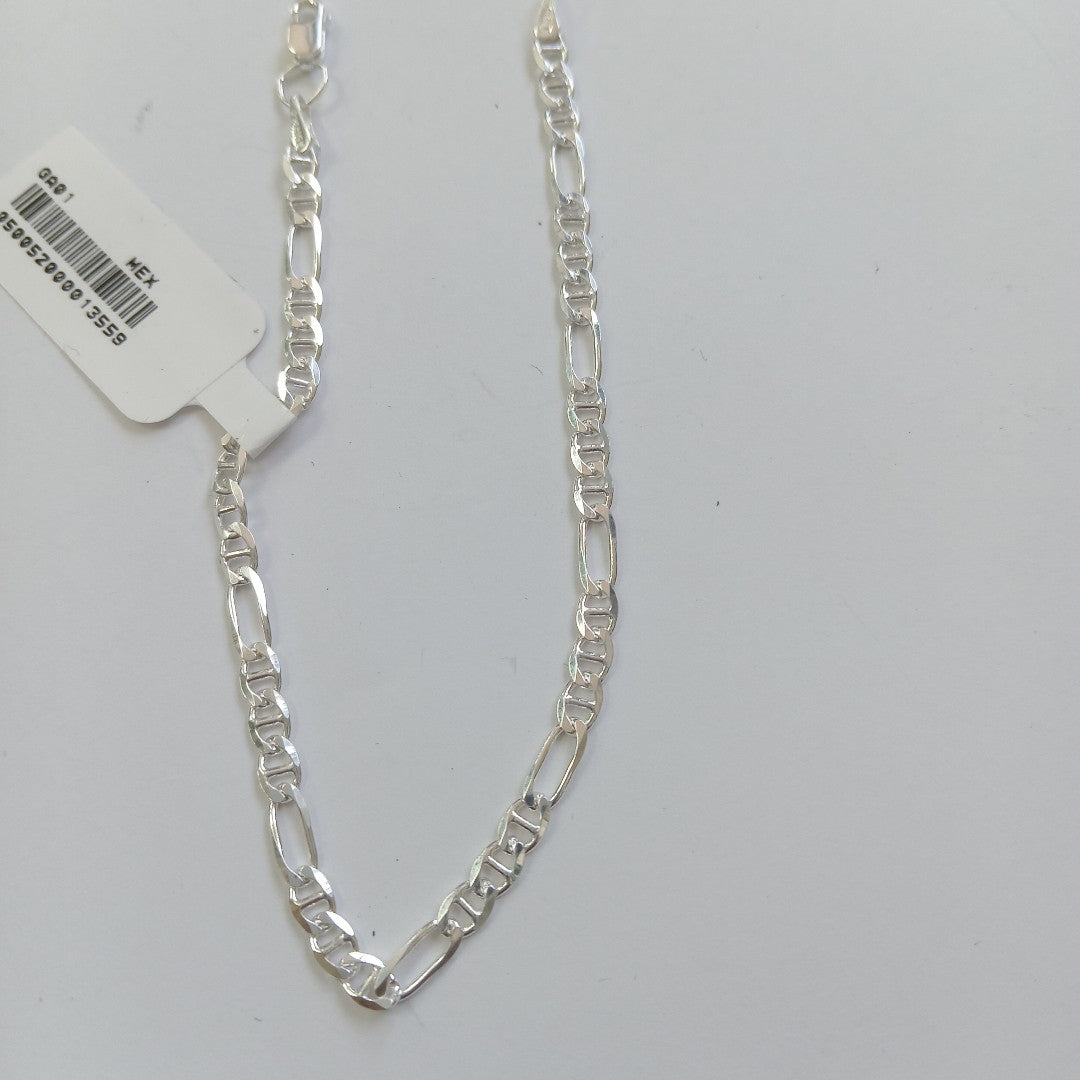 PULSERA TEJIDO 3X1 PLATA .925 16 CM 2.7 GR (NUEVO)