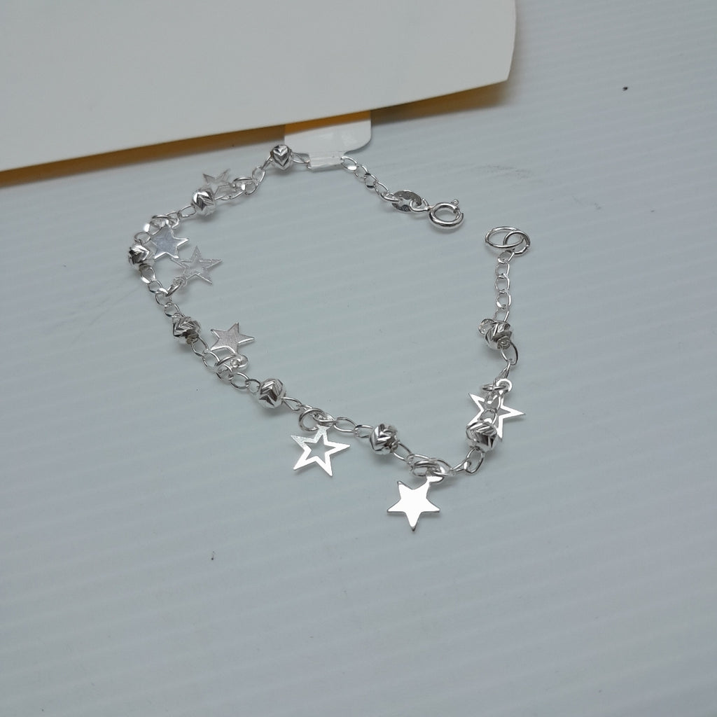 PULSERA TEJIDO ESPECIAL PLATA .925 18 CM 3.1 GR (NUEVO)