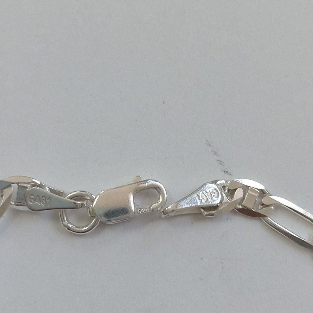 PULSERA TEJIDO 3X1 PLATA .925 16 CM 2.6 GR (NUEVO)