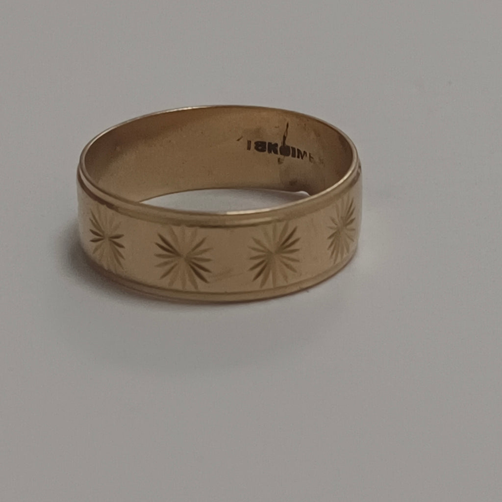 ARGOLLA ORO 18 K 3.2 GRMS (SEMINUEVO)