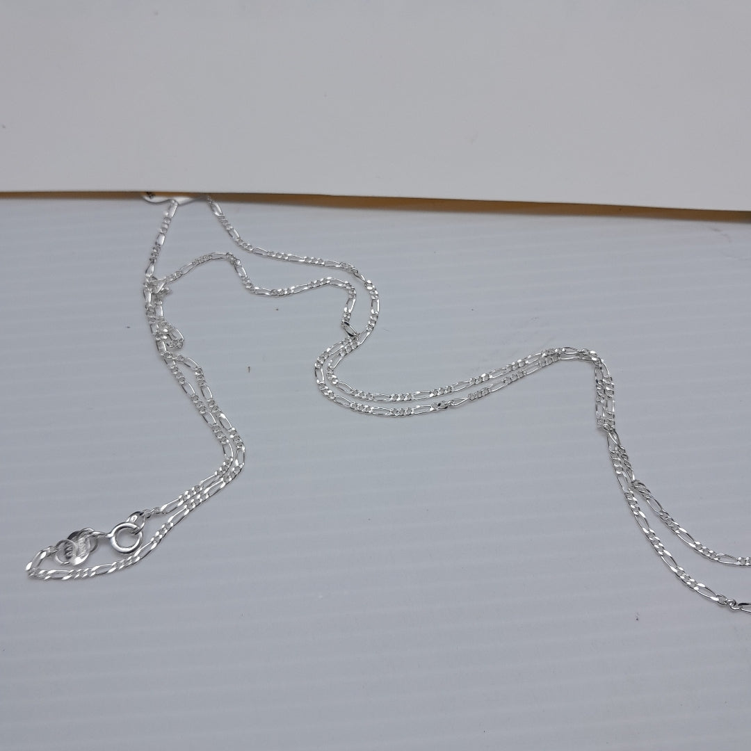 CADENA TEJIDO 3X1 PLATA .925 55 CM 2.3 GR (NUEVO)