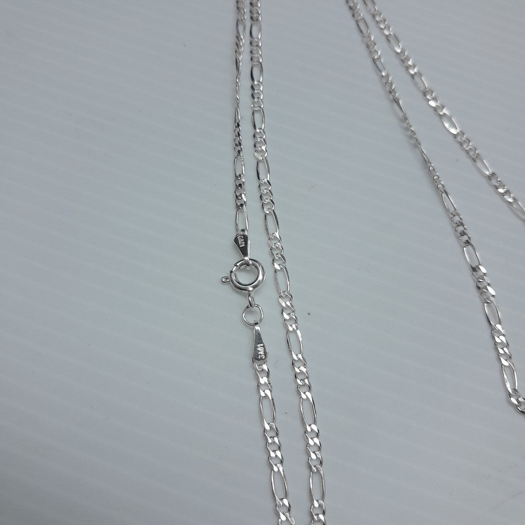 CADENA TEJIDO 3X1 PLATA .925 55 CM 4.1 GR (NUEVO)