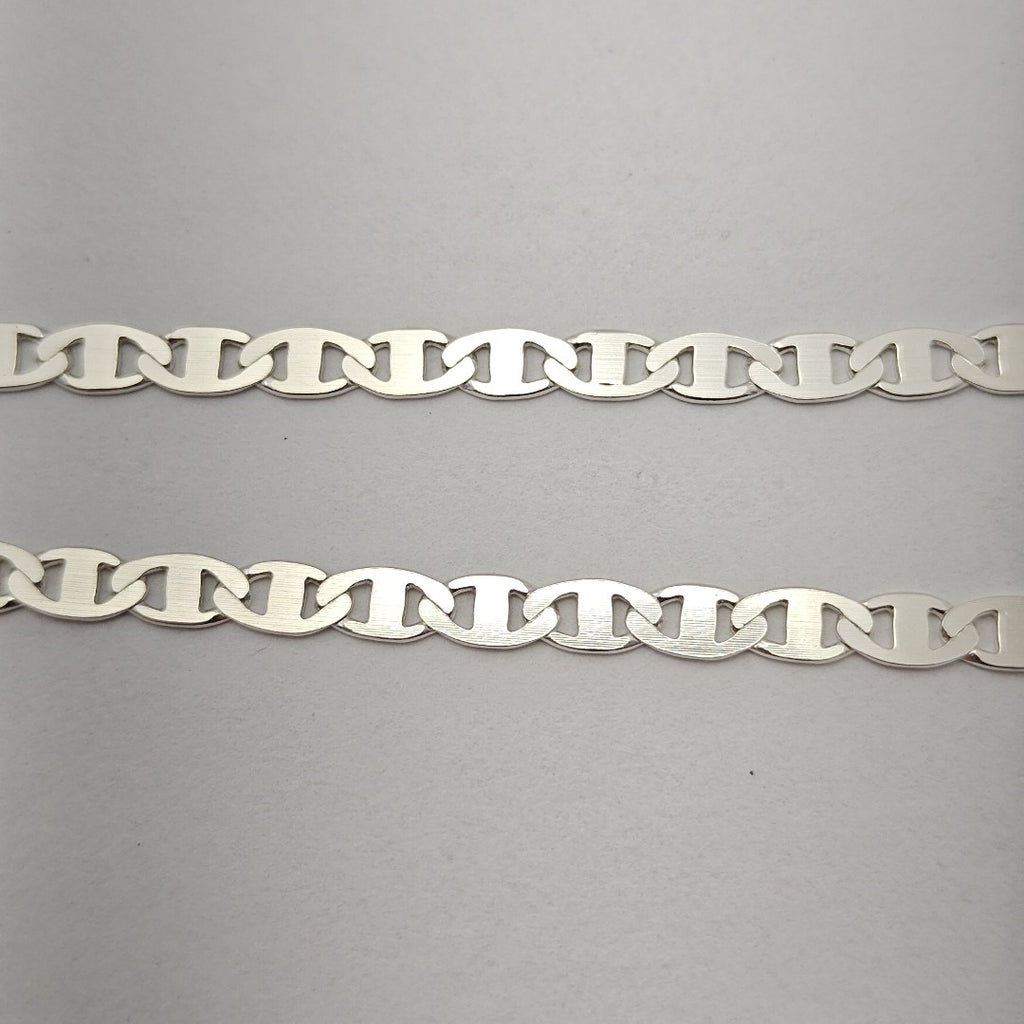 CADENA TEJIDO GUCHI PLATA .925 60 CM 9 GR (NUEVO)