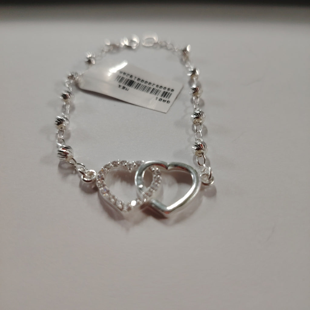 PULSERA TEJIDO TEJIDO ESPECIAL PLATA .925 18 CM 4.1 GR (NUEVO)