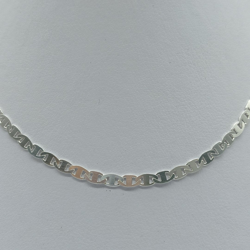 CADENA TEJIDO GUCHI PLATA .925 60 CM 9.1 GR (NUEVO)
