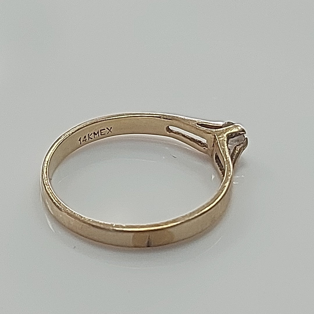 ANILLITO ORO 14 K 1.4 GRMS (SEMINUEVO)