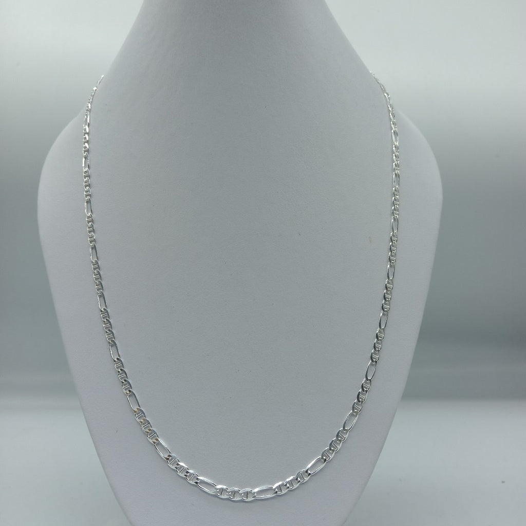 CADENA TEJIDO 3X1 PLATA .925 60 CM 8.1 GR (NUEVO)