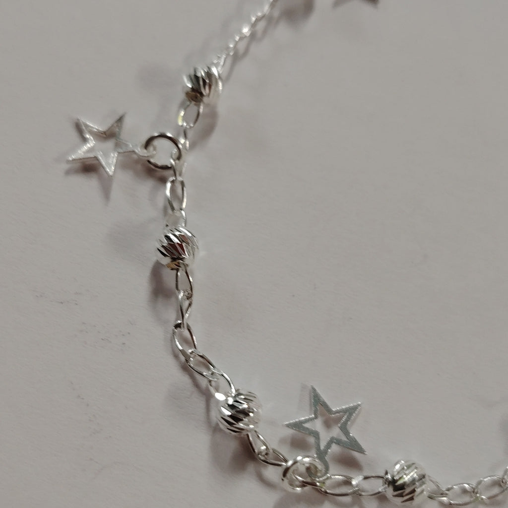 PULSERA TEJIDO ESPECIAL PLATA .925 18 CM 2.7 GR (NUEVO)