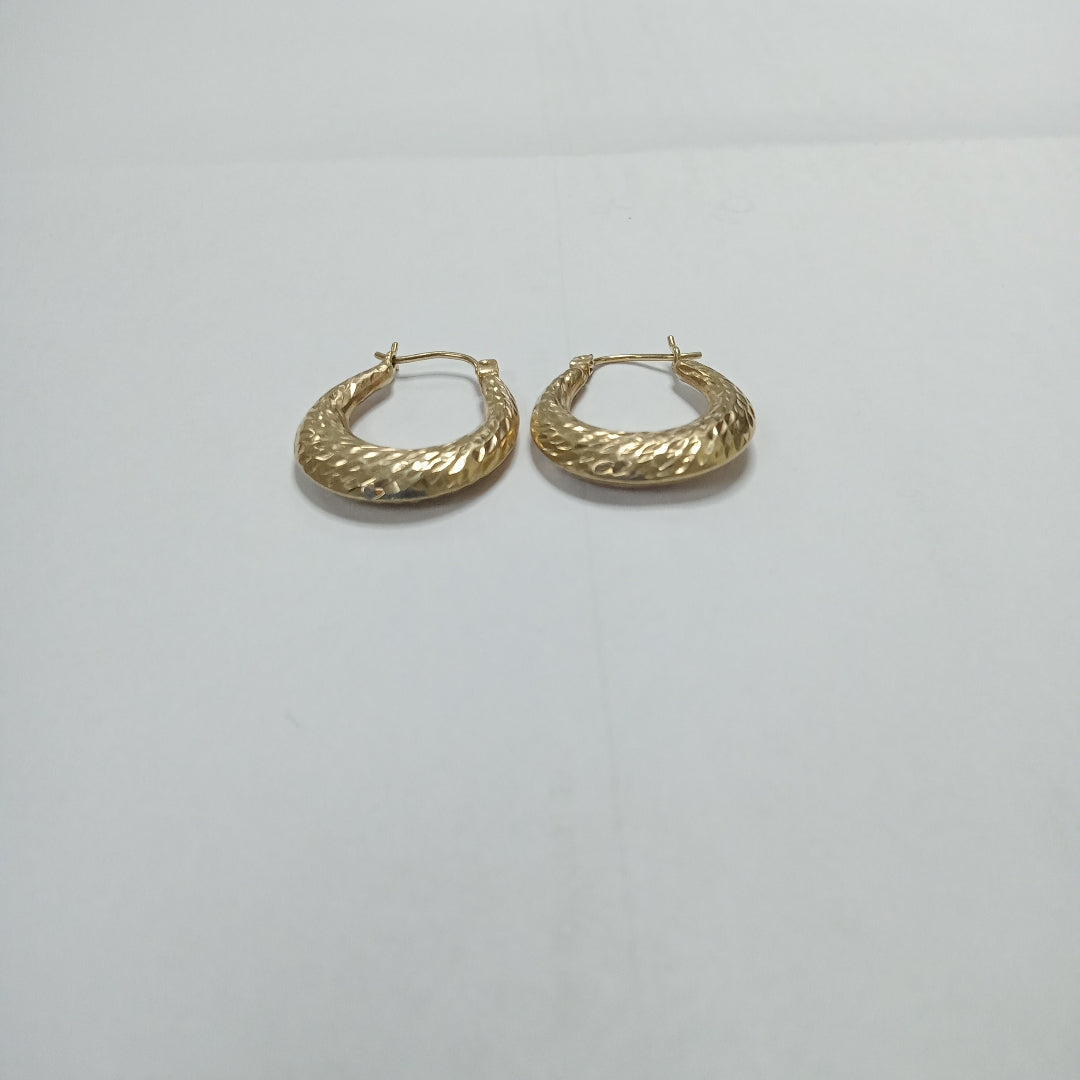 ARRACADAS PAR ORO 10 K 1,90 GRMS (SEMINUEVO)