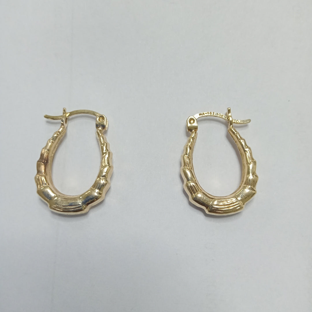 ARRACADAS PAR ORO 10 K 1,90 GRMS (SEMINUEVO)