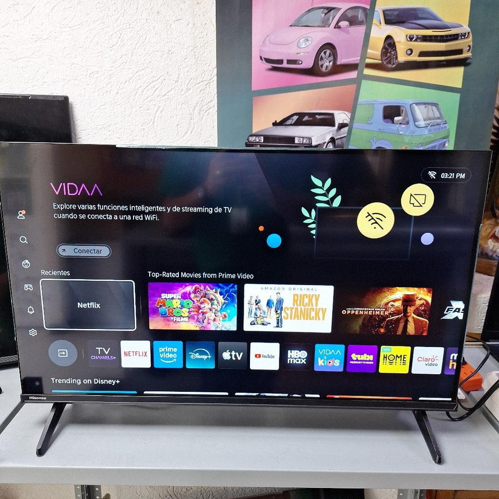 PANTALLA HISENSE 32A4NV (2025) 32" LED HD (SEMINUEVO)