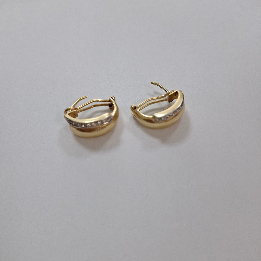 ARETES PAR ORO 14 K 7.4 GRMS (SEMINUEVO)
