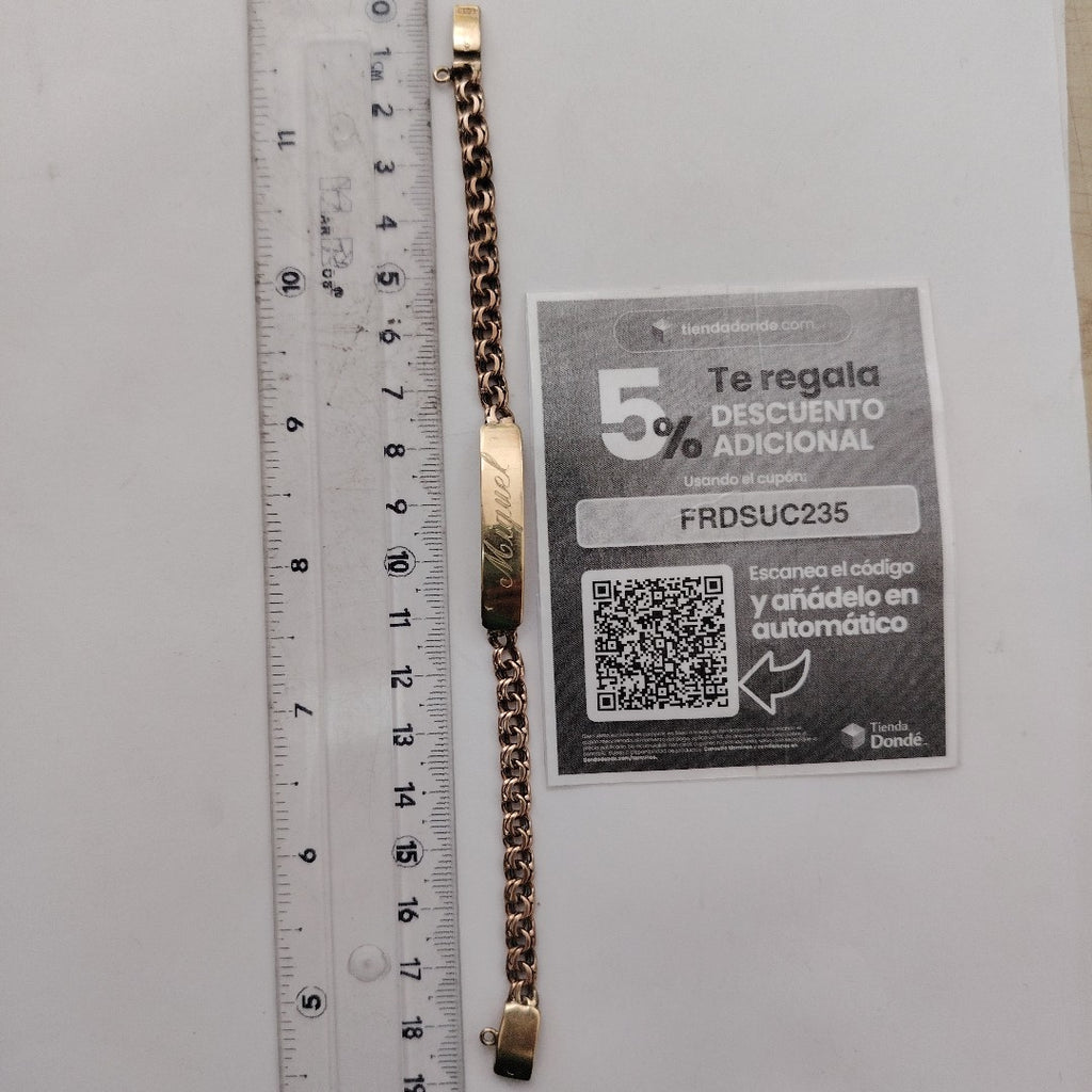 ESCLAVA ORO 10 K 11 GRMS (SEMINUEVO)