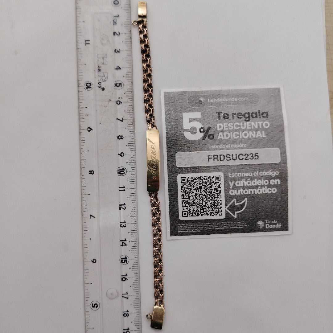 ESCLAVA ORO 10 K 11 GRMS (SEMINUEVO)