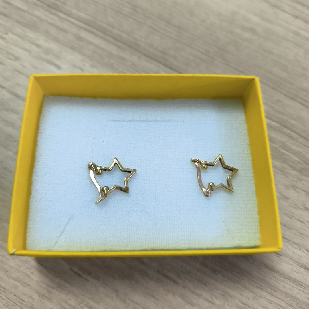 ARRACADAS PAR ORO 14 K 2.1 GRMS (SEMINUEVO)