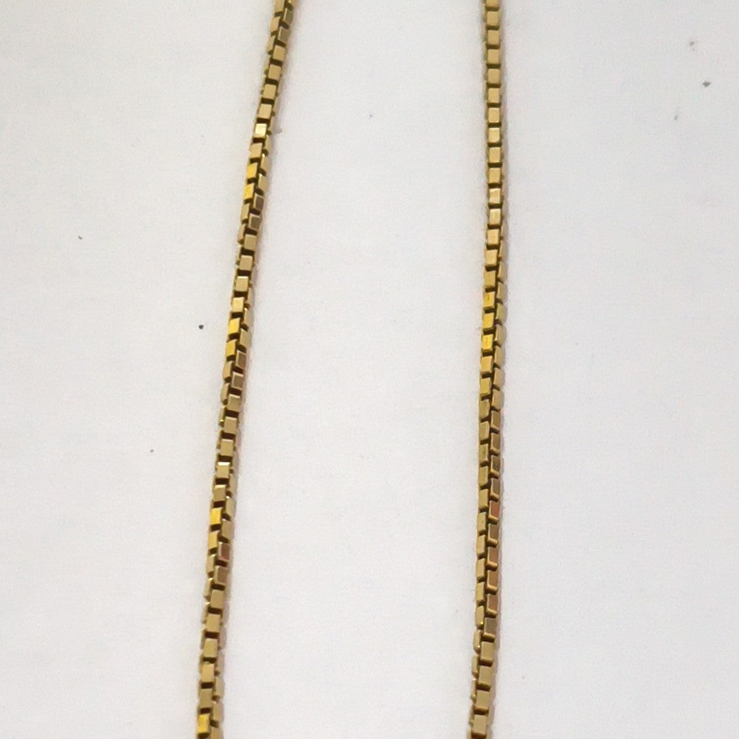 COLLAR ORO COMBINADO 10 K 4,70 GRMS (SEMINUEVO)