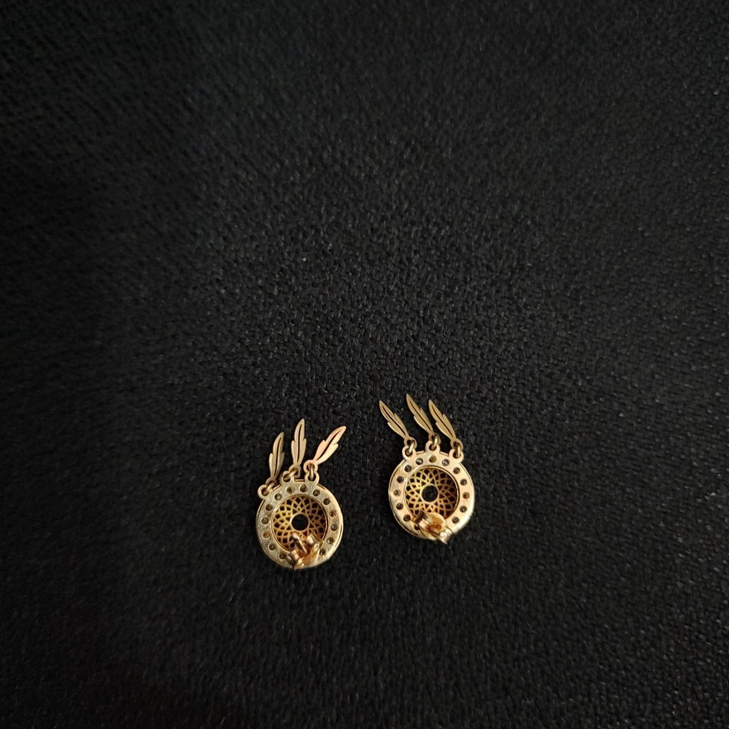 ARETES PAR ORO 10 K 1,60 GRMS (SEMINUEVO)