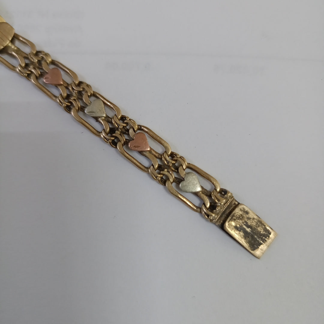 ESCLAVA ORO, ORO COMBINADO 10 K 8.3 GRMS (SEMINUEVO)