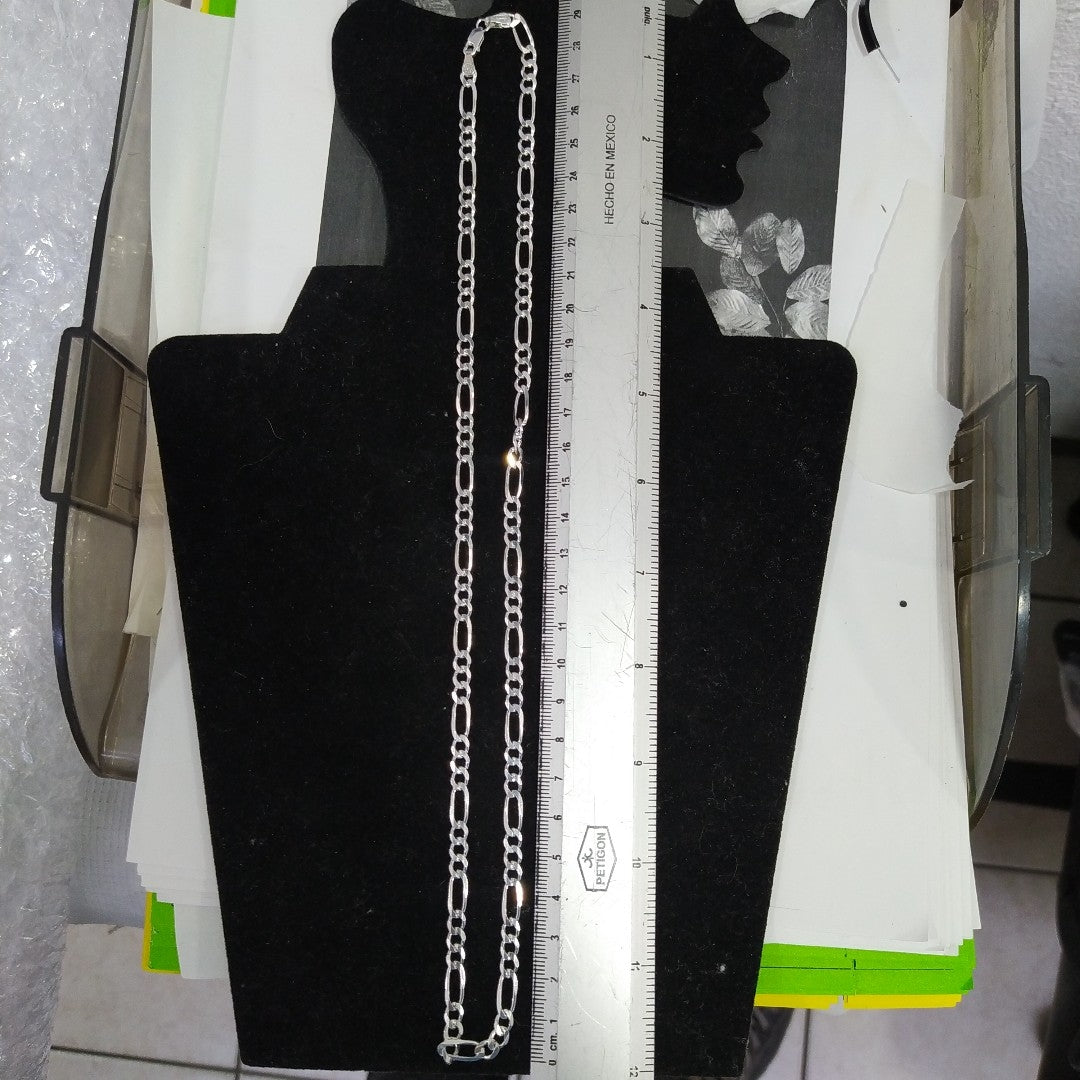 CADENA TEJIDO 3X1 PLATA .925 60 CM 17.9 GR (NUEVO)