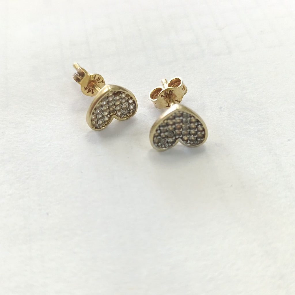 BROQUELES PAR ORO 14 K 1 GRMS (SEMINUEVO)