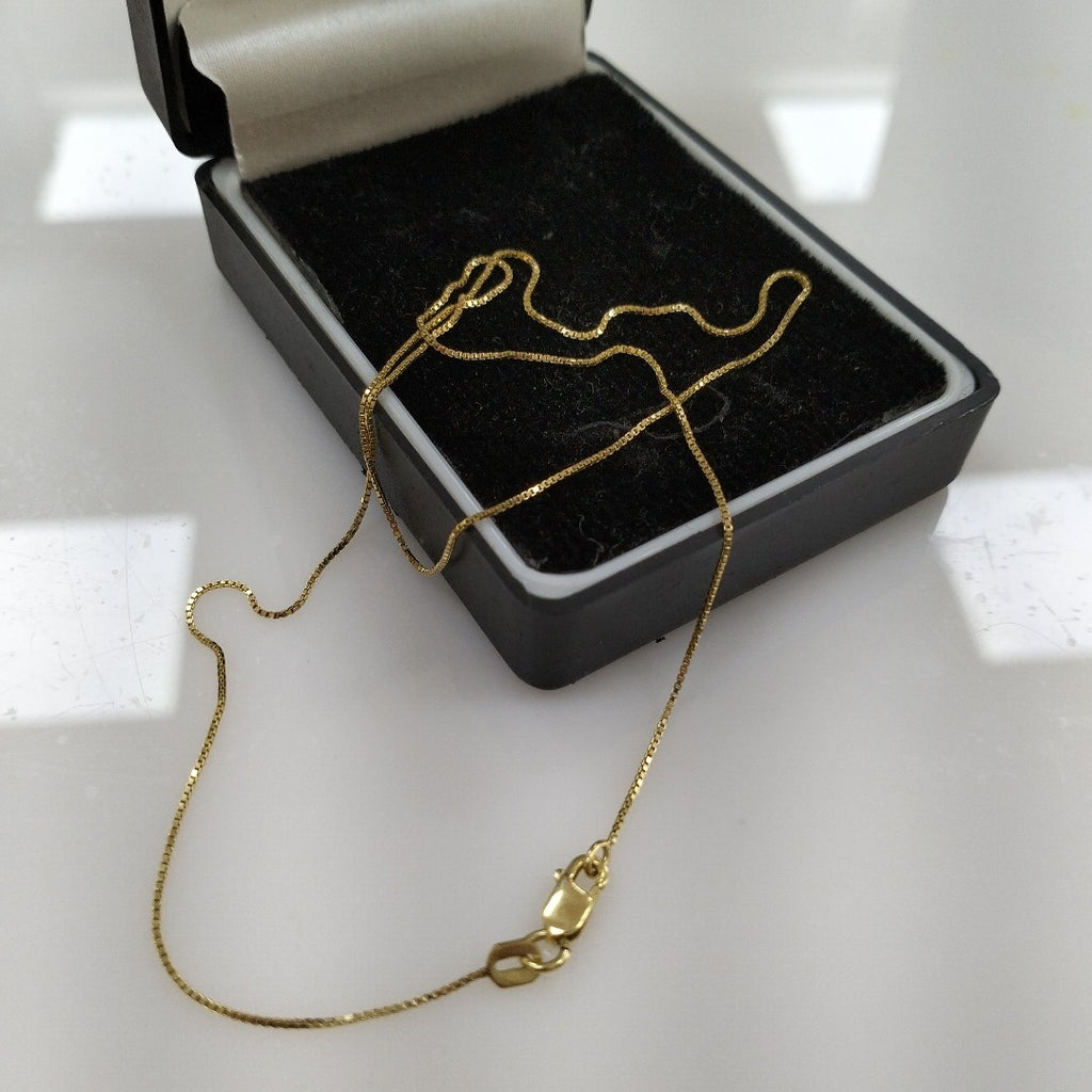 CADENA ORO 14 K 1.6 GRMS (SEMINUEVO)