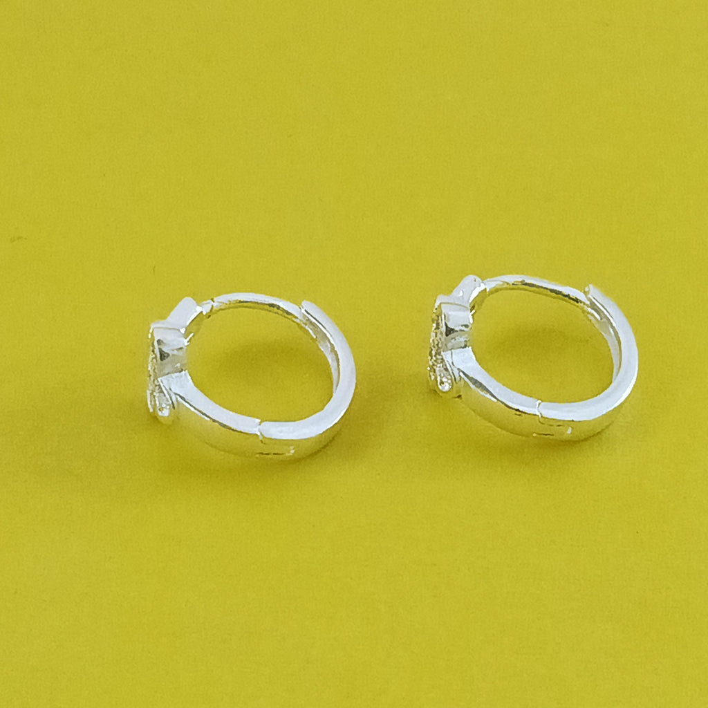 ARRACADAS C/CIRCONIAS PLATA .925 1.9 GR (NUEVO)