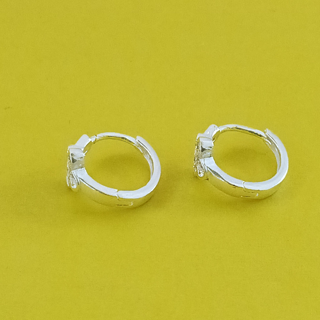 ARRACADAS C/CIRCONIAS PLATA .925 1.9 GR (NUEVO)