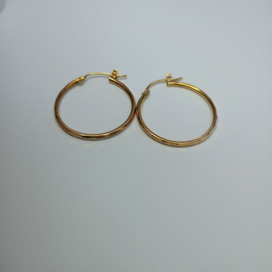 ARRACADAS PAR ORO 10 K 2.2 GRMS (SEMINUEVO)