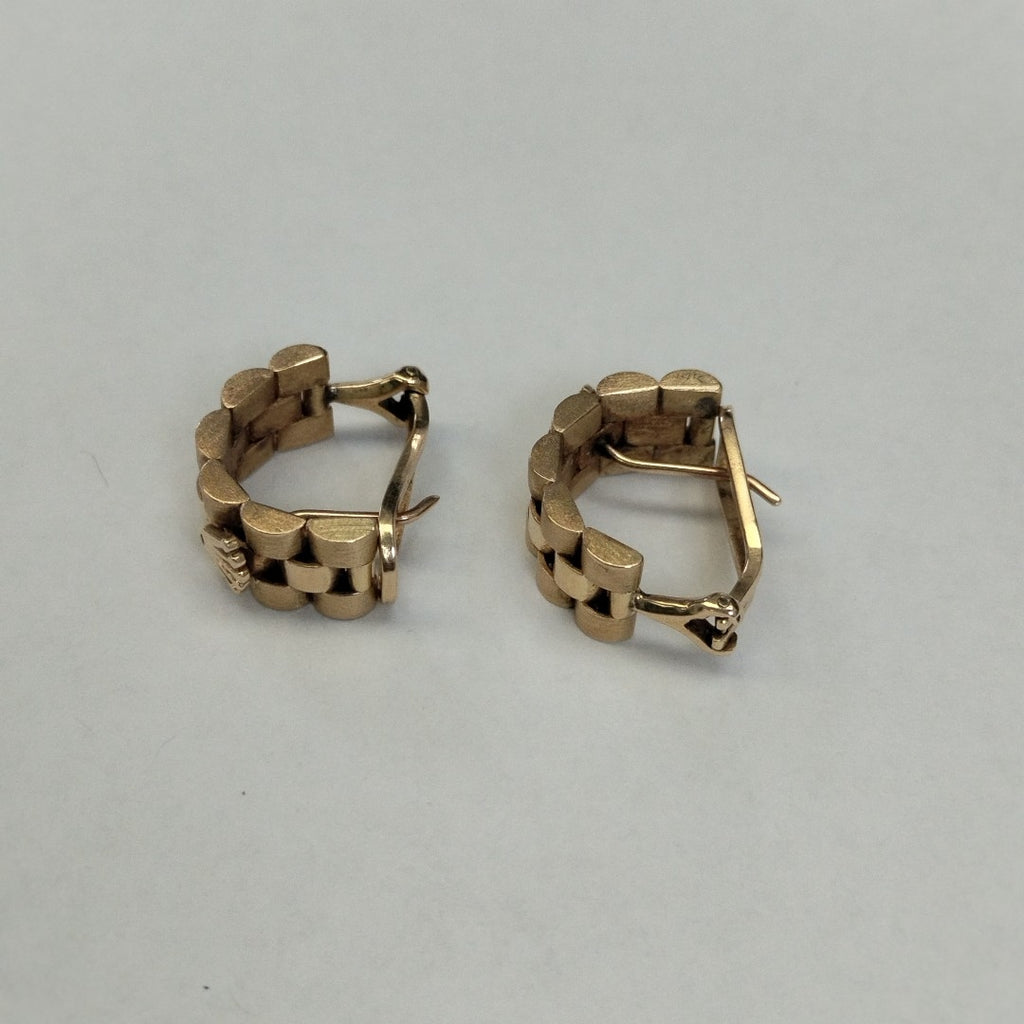 ARRACADAS PAR ORO 14 K 13 GRMS (SEMINUEVO)