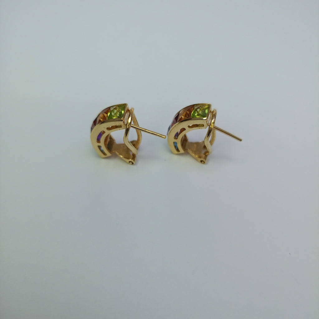 ARRACADAS PAR ORO 14 K 4,90 GRMS (SEMINUEVO)