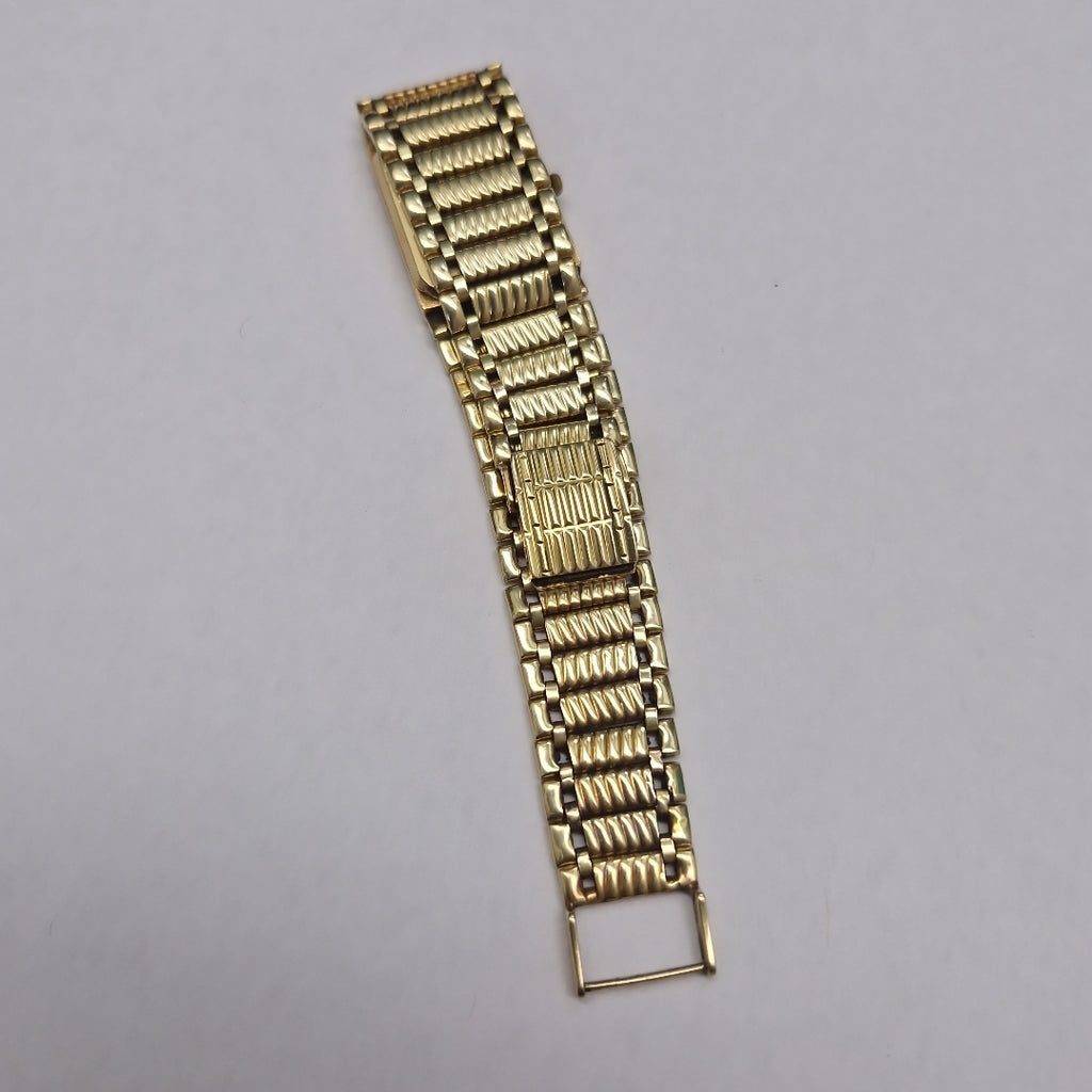 RELOJ CAJA Y PULSO ORO ORO 14 K 61.7 GRMS (SEMINUEVO)