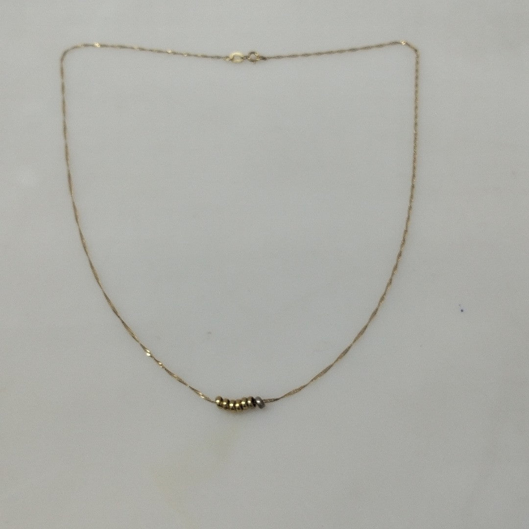 CADENA ORO 14 K 1,20 GRMS (SEMINUEVO)