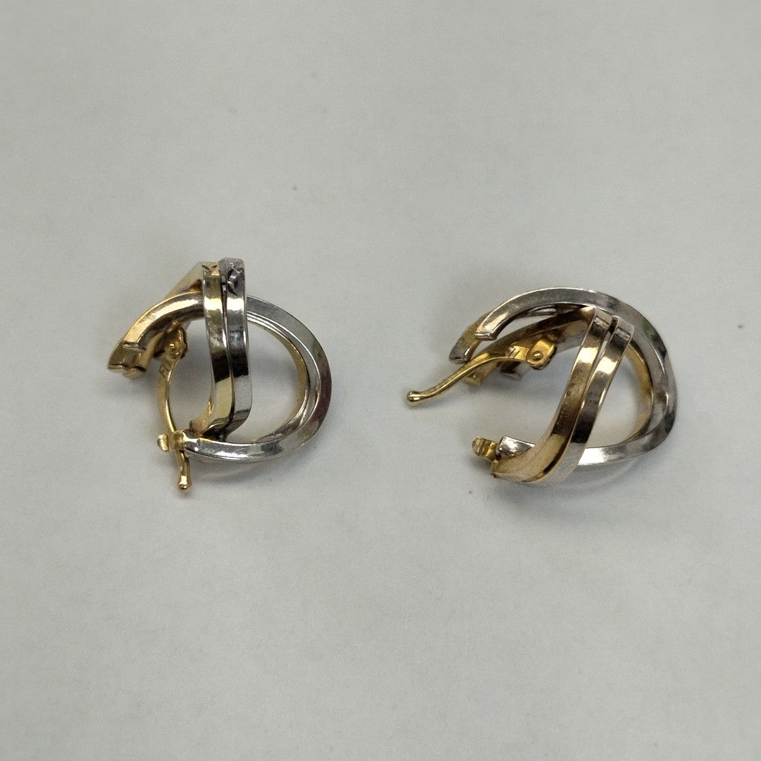 ARRACADAS PAR ORO 14 K 3.2 GRMS (SEMINUEVO)