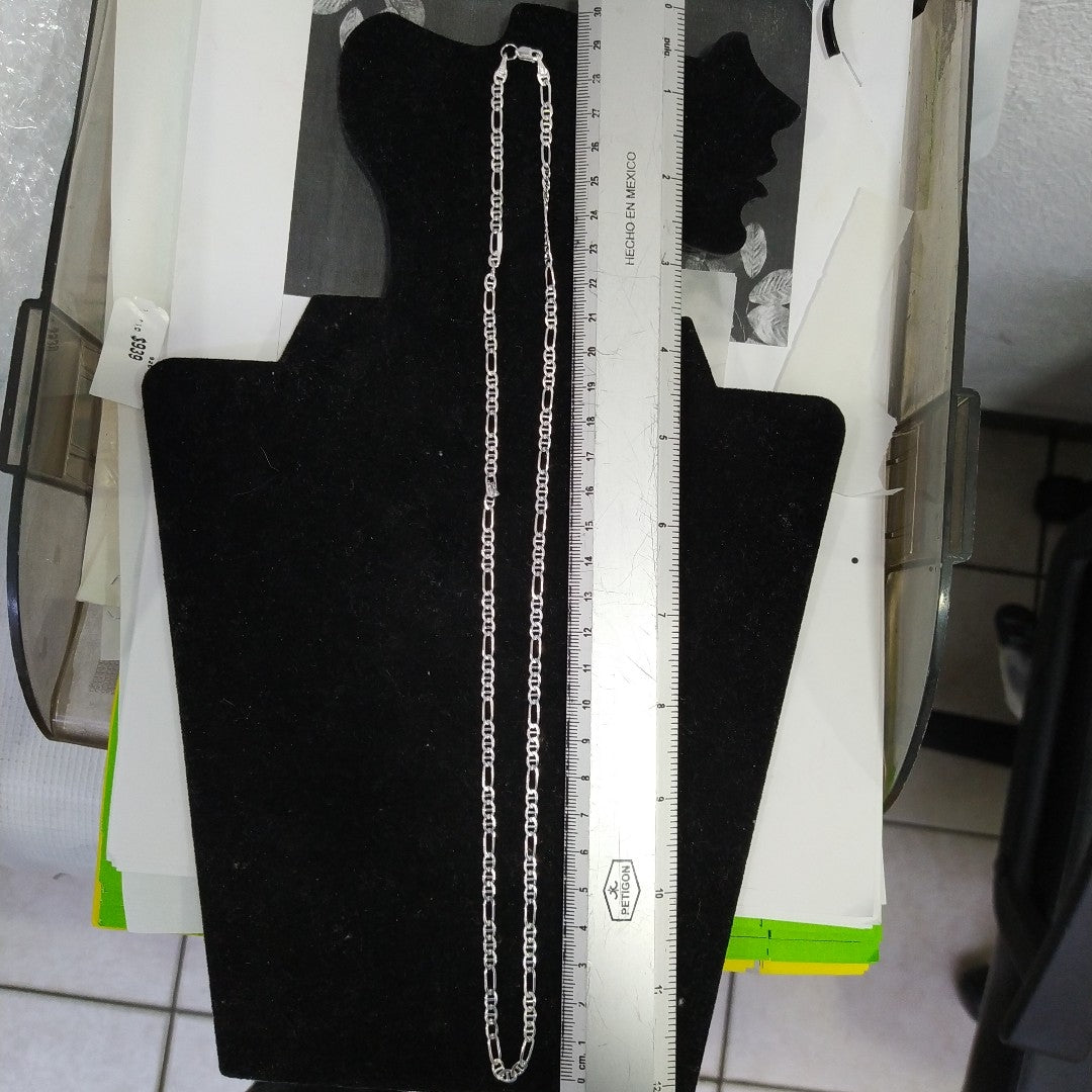 CADENA TEJIDO 3X1 PLATA .925 60 CM 8.2 GR (NUEVO)