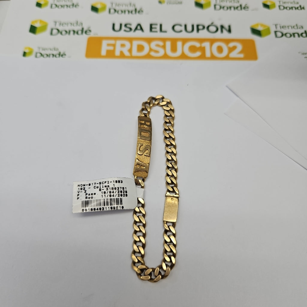 ESCLAVA ORO 14 K 18,00 GRMS (SEMINUEVO)