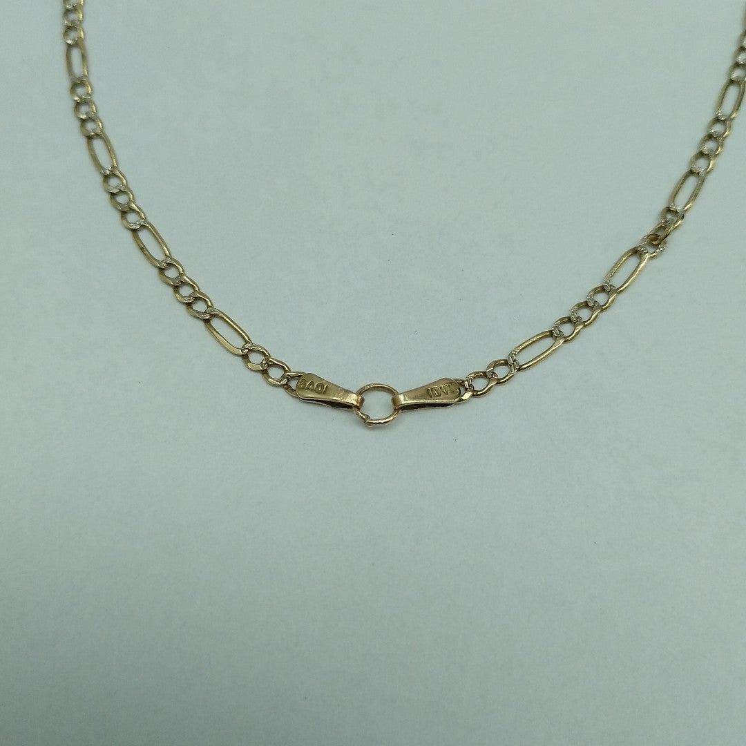 CADENA ORO, RODIADO 10 K 4.6 GRMS (SEMINUEVO)
