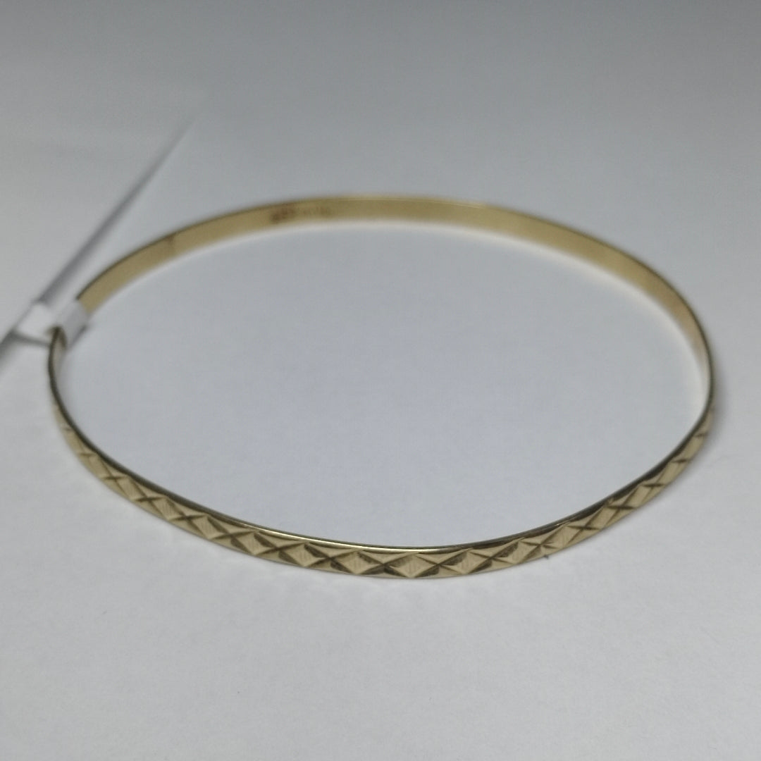 PULSERA RIGIDA ORO 14 K 5.7 GRMS (SEMINUEVO)