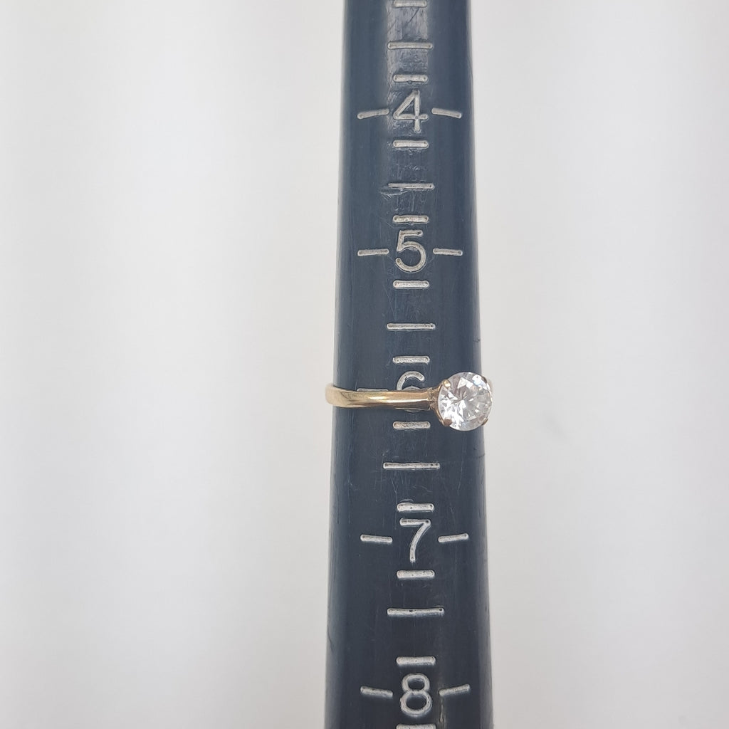 SOLITARIO ORO 14 K 1.7 GRMS (SEMINUEVO)