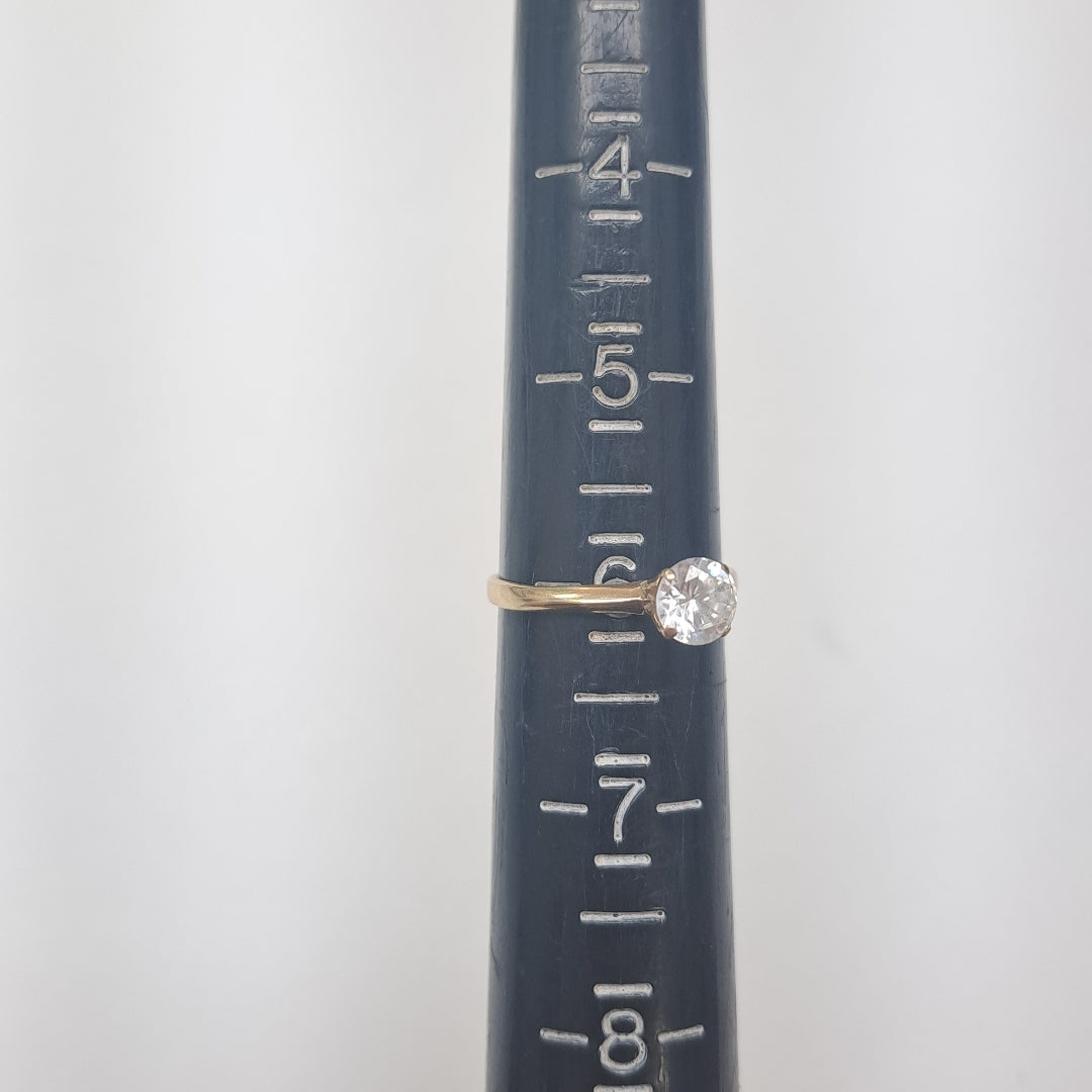 SOLITARIO ORO 14 K 1.7 GRMS (SEMINUEVO)