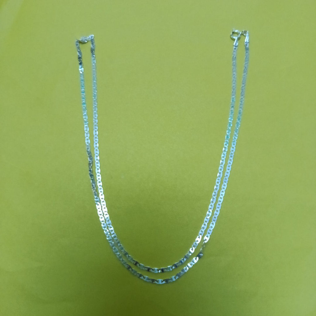 CADENA TEJIDO ESPEJO PLATA .925 60 CM 4.2 GR (NUEVO)