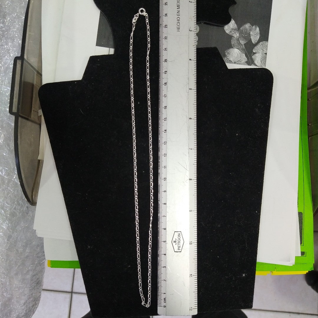 CADENA TEJIDO 1X1 PLATA .925 50 CM 3.1 GR (NUEVO)