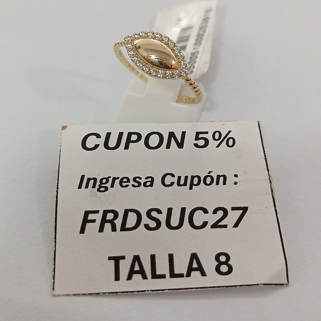 ANILLOS DAMA ORO 14K 1.6 (NUEVO)