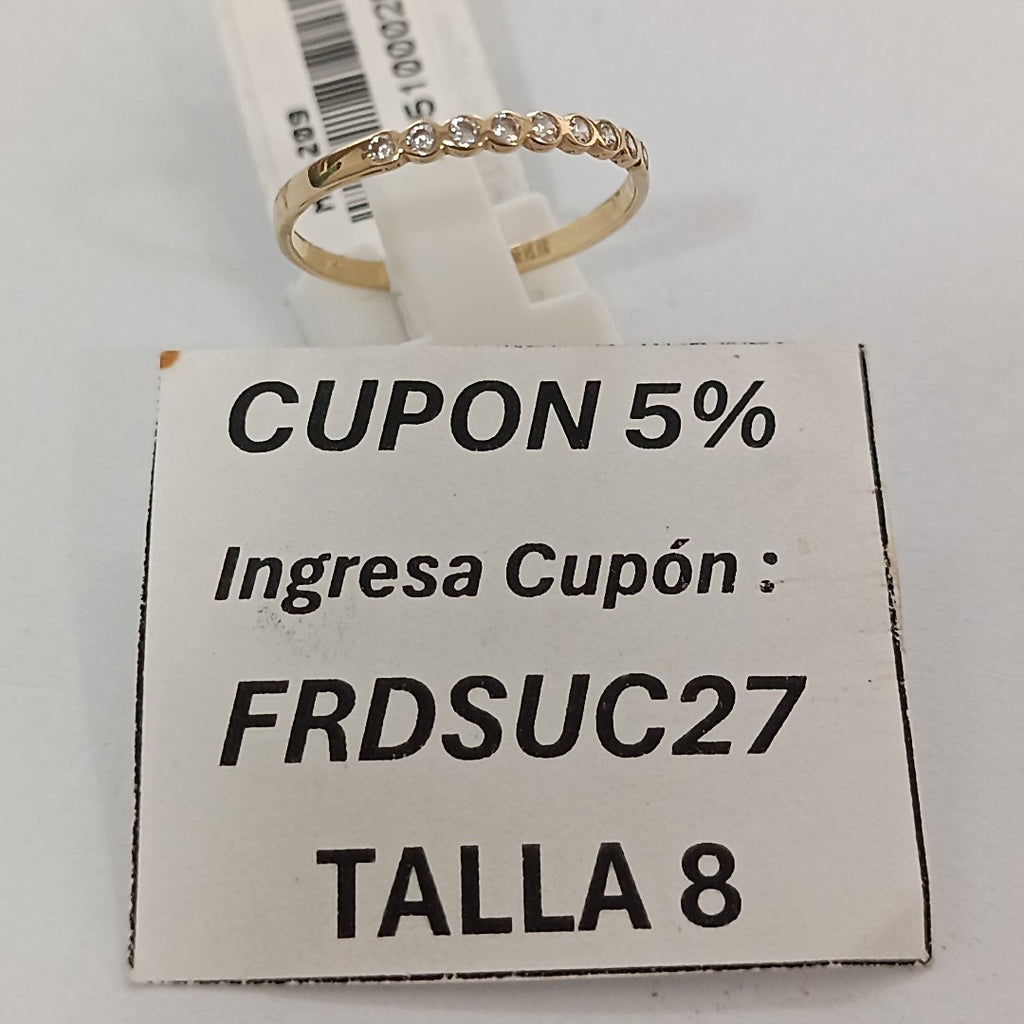 ANILLOS DAMA ORO 14K 1 (NUEVO)
