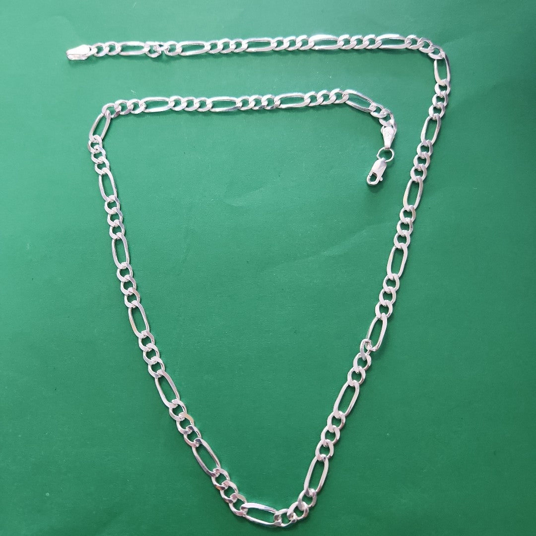 CADENA TEJIDO 3X1 PLATA .925 55 CM 15.5 GR (NUEVO)