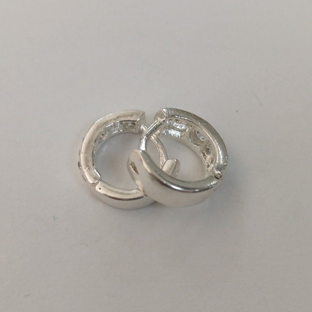 ARRACADAS C/CIRCONIAS PLATA .925 2.5 GR (NUEVO)