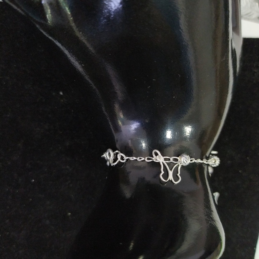 PULSERA TEJIDO ESPECIAL PLATA .925 18 CM 2.8 GR (NUEVO)